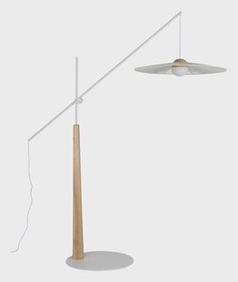 Zuiver Verstelbare Vloerlamp 'Belle' 200cm, kleur Beige