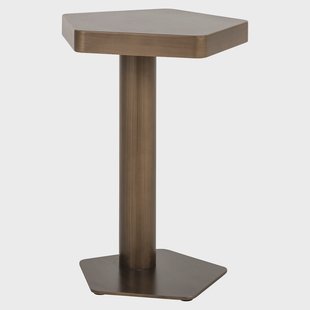 Richmond Laptoptafel 'Hexa' 45 x 44cm, kleur Brushed Gold