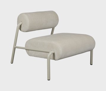 Zuiver Fauteuil 'Lekima' kleur Off White