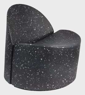 Zuiver Outdoor Fauteuil 'Bloom' kleur Zwart Galaxy