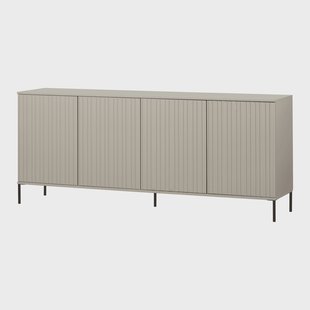 WOOOD Dressoir 'New Gravure' Grenenhout, 200cm, kleur Dust