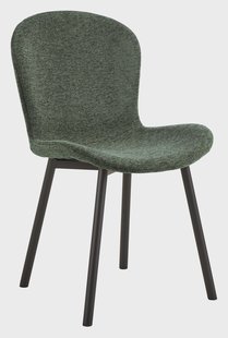 Bendt Eetkamerstoel 'Elani' Geweven stof, kleur Groen