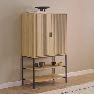 Bendt Opbergkast 'Lisette' Eikenhout, 140 x 80cm