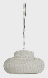 Light & Living Hanglamp 'Piedra' 47cm, kleur Crème