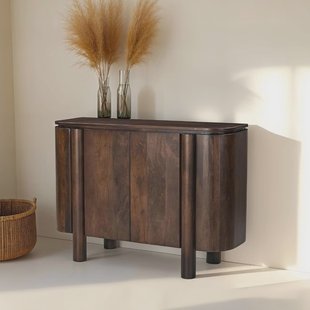 Livingfurn Dressoir 'Salano' Mangohout, 105cm, kleur Bruin