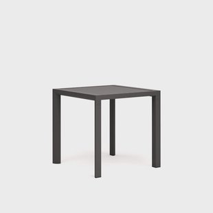 Kave Home Bistrotafel 'Culip' 77 x 77cm, kleur Donkergrijs