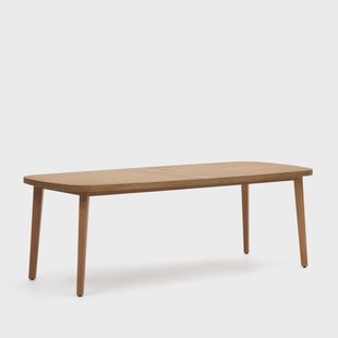 Kave Home Tuintafel 'Maset' Eucalyptushout, 225 x 100cm