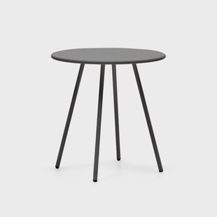 Kave Home Outdoor Bistrotafel 'Montjoi' 70cm, kleur Donkergrijs