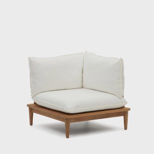 Kave Home Modulaire Hoekfauteuil 'Portitxol' Teakhout