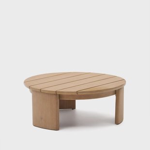 Kave Home Ronde Salontafel 'Xoriguer' Eucalyptushout, 90cm