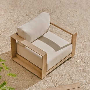 Kave Home Fauteuil 'Ambra' Acaciahout