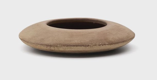 Kave Home Schaal 'Rivor' Terracotta, Ø50cm