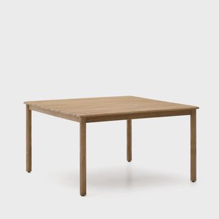 Kave Home Vierkante Eettafel 'Sori' Acaciahout, 135 x 135cm