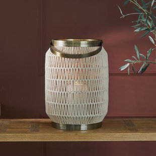 Rivièra Maison Windlicht 'San José' Katoenen touw, 56cm