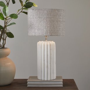 Rivièra Maison Lampenkap 'Baker' Linnen, 20cm hoog