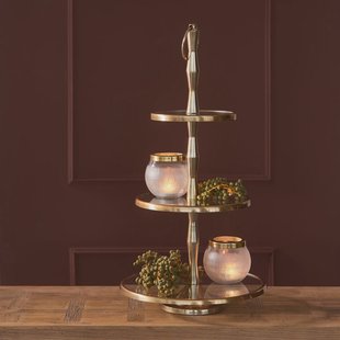 Rivièra Maison Etagère 'Belfaux' 69cm hoog, kleur Goud
