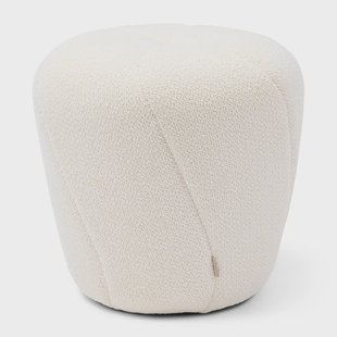 Rivièra Maison Hocker 'Perruche' Bouclé, kleur Simply White