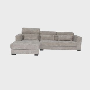 Tower Living 3-zits Loungebank 'Brighton' Links, kleur Taupe