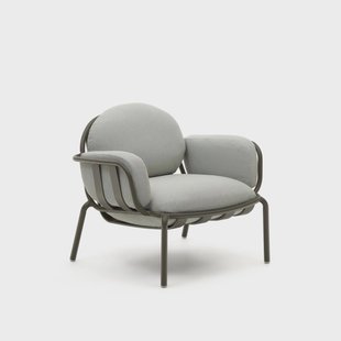 Kave Home Outdoor Fauteuil 'Joncols' kleur Grijs/Groen