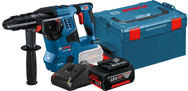 Bosch Professional GBH 18V-22 5,0 Ah GBA Accu Starterspakket