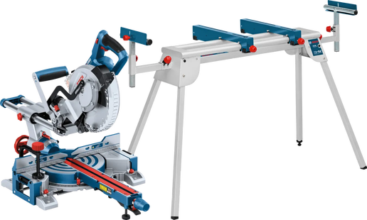 Bosch Professional GCM 18V-216 D (zonder accu) + Onderstel