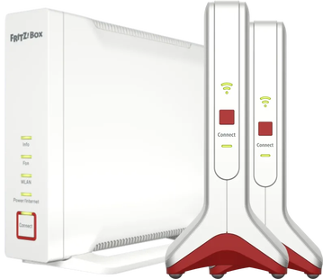 AVM FRITZ!Box 4060 International + FRITZ!Repeater 6000 International 2-pack