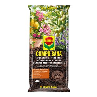 Compo Sana Potgrond Mediterrane Planten 40l