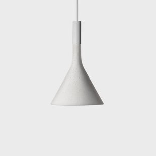 Foscarini Aplomb mini hanglamp wit, bianco beton