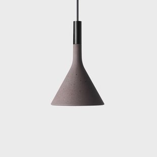 Foscarini Aplomb mini hanglamp bruin, marrone beton