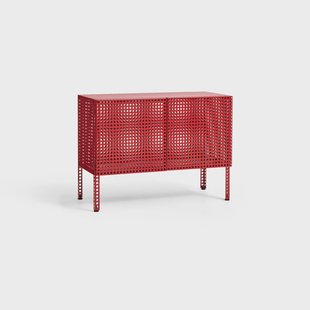 HAY Perforated Cabinet kast small Wine red