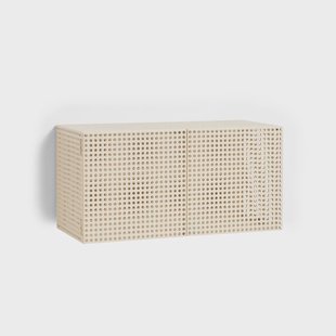 HAY Perforated Cabinet wandkast small Eggshell