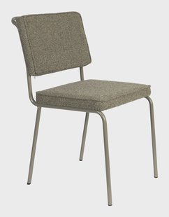 Zuiver Eetkamerstoel 'Buddy' Gerecyclede stof, kleur Olive
