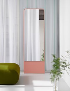 Objekte unserer Tage FRIEDRICH Staande spiegel - abrikoos
