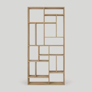 Ethnicraft Wandrek 'M' Geolied Eikenhout, 219 x 104cm, kleur Naturel