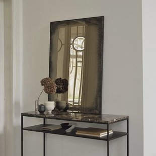 Ethnicraft Spiegel 'Aged' 106 x 76cm, kleur Brons