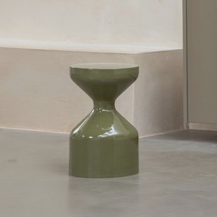 WOOOD Bijzettafel 'Floyd' 30cm, kleur Groen