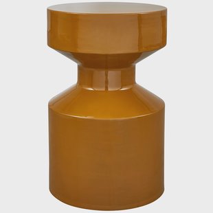 WOOOD Bijzettafel 'Ferry' 30cm, kleur Honing Geel