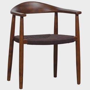 vtwonen Eetkamerstoel 'Embrace' Beukenhout, kleur Donkerbruin