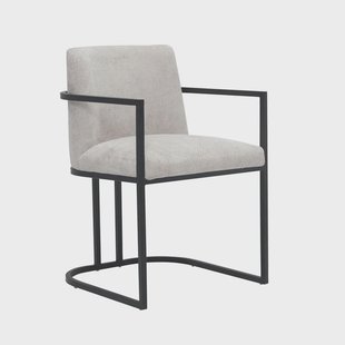 Tower Living Eetkamerstoel 'Archi' Met armleuning, kleur Crème