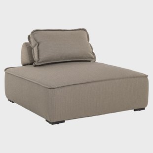 Richmond Outdoor Loungestoel 'Lounge' kleur Taupe