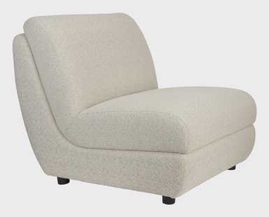 Zuiver Fauteuil 'Mississippi' kleur Beige