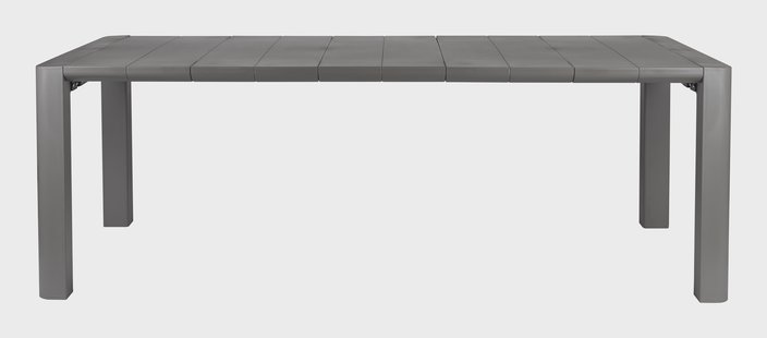 ZILT Tuintafel 'Sheenna' 220 x 100cm, kleur Grijs