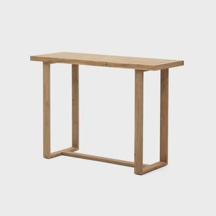 Kave Home Outdoor Bartafel 'Canadell' Teakhout, 140 x 70cm