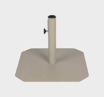 Zuiver Parasolvoet 'Sunshine' 50 x 50cm, kleur Beige