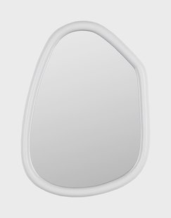 Zuiver Organische Spiegel 'Looks' 67 x 49cm, kleur Off White