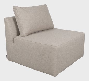 Zuiver Bank 'Prosper' 1-zits Element, kleur Cappuccino