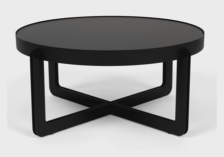 Zuiver Ronde Salontafel 'Centre' 68cm, kleur Zwart