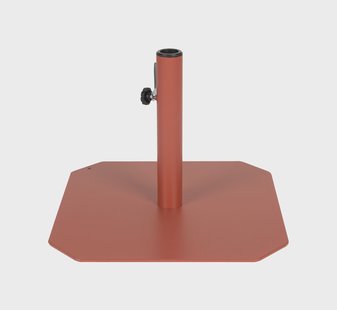 Zuiver Parasolvoet 'Sunshine' 50 x 50cm, kleur Marsala