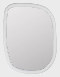 Zuiver Organische Spiegel 'Looks' 70 x 55cm, kleur Off White