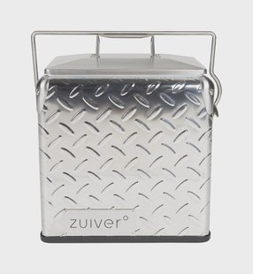 Zuiver Koelbox 'Cooler Be Heavy' kleur Zilver